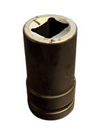 Impact socket 1&quot; 28x21mm Length 100mm
