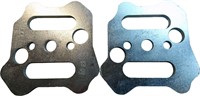Profile templates for rails BV(E3)50/UIC(E1)60