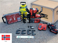 Rail drilling machine Milwaukee 18V Incl. templ./battery/charger