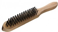 Steel Wire Brush 4-Row