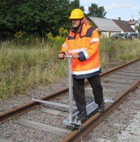 Rail Scooter W=1435mm, incl. dist.meter etc.