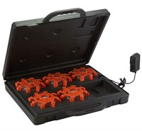 Pulsar Pro - Red/Orange Sequential Warning Lights. Kit of 5 pcs