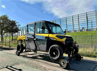 Rail Road Quad / ATV Polaris Kinetic 100%-E 3 persons