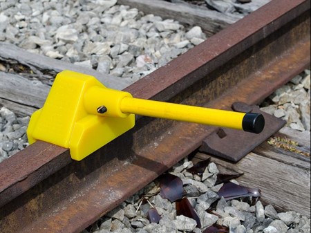 Urethane Single Chock (Exposed Rail)