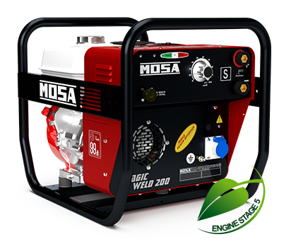 Motorsvets bensin Mosa Magic Weld 200