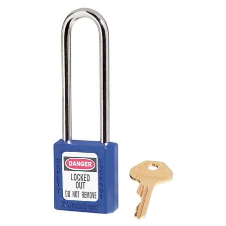 Masterlock Padlock blue long