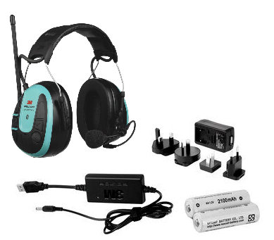 Hörselkåpa 3M PELTOR WS Alert XP+