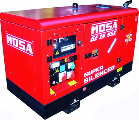 Generator GE 15 YSX – 15 kVA (400 V) / 6.5 kVA (230 V), Yanmar engine