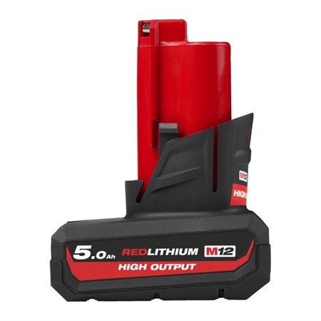Milwaukee M12 HB5 – 5,0 Ah High Output-batteri