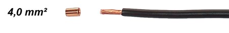 Terminal sleeve 4,0mm²(#11AWG)