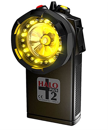 HP11R2SR Lampa"SL" Röd/orange m.batt.& laddare