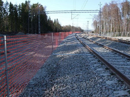 Safety Barrier 2,2 m Rail UIC60 / foot 150 mm