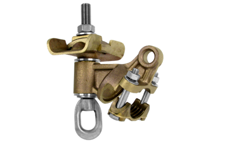 Beam head for 1 GRP rod 55 mm with eye