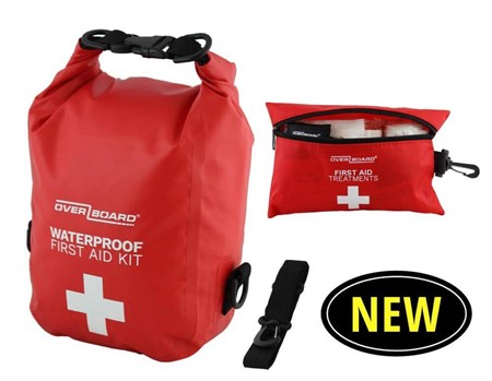 WATERPROOF FIRST AID BAG WITH TREATMENTS