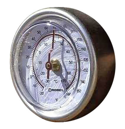 Rälstermometer, analog