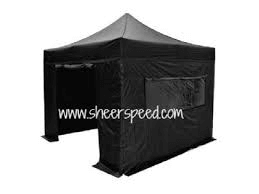 COM303AL 3x3m Stand. Black Marquees