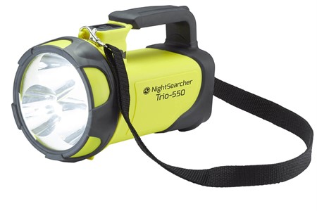 TRIO 550 Li-Ion Sökljus 550 Lumen (nödfunktion)